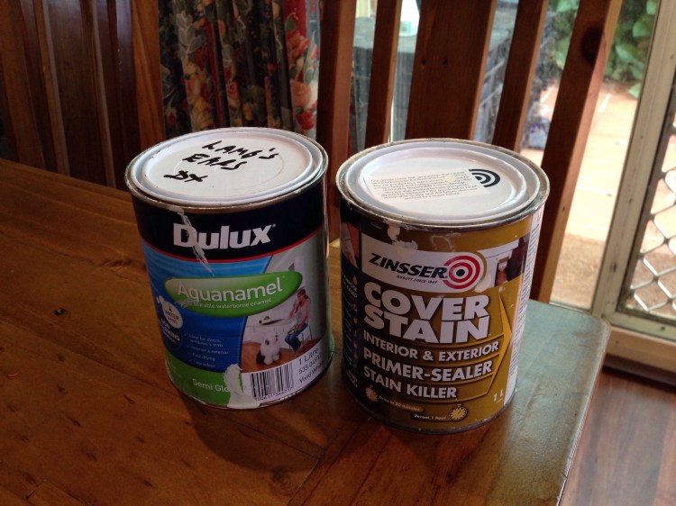 Top-coat (left) and Primer (right)