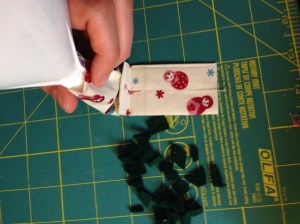 Stuffing with fake tea