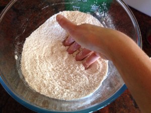 Mixing dry ingredients