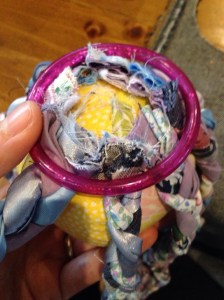 Child's bangle is the right size