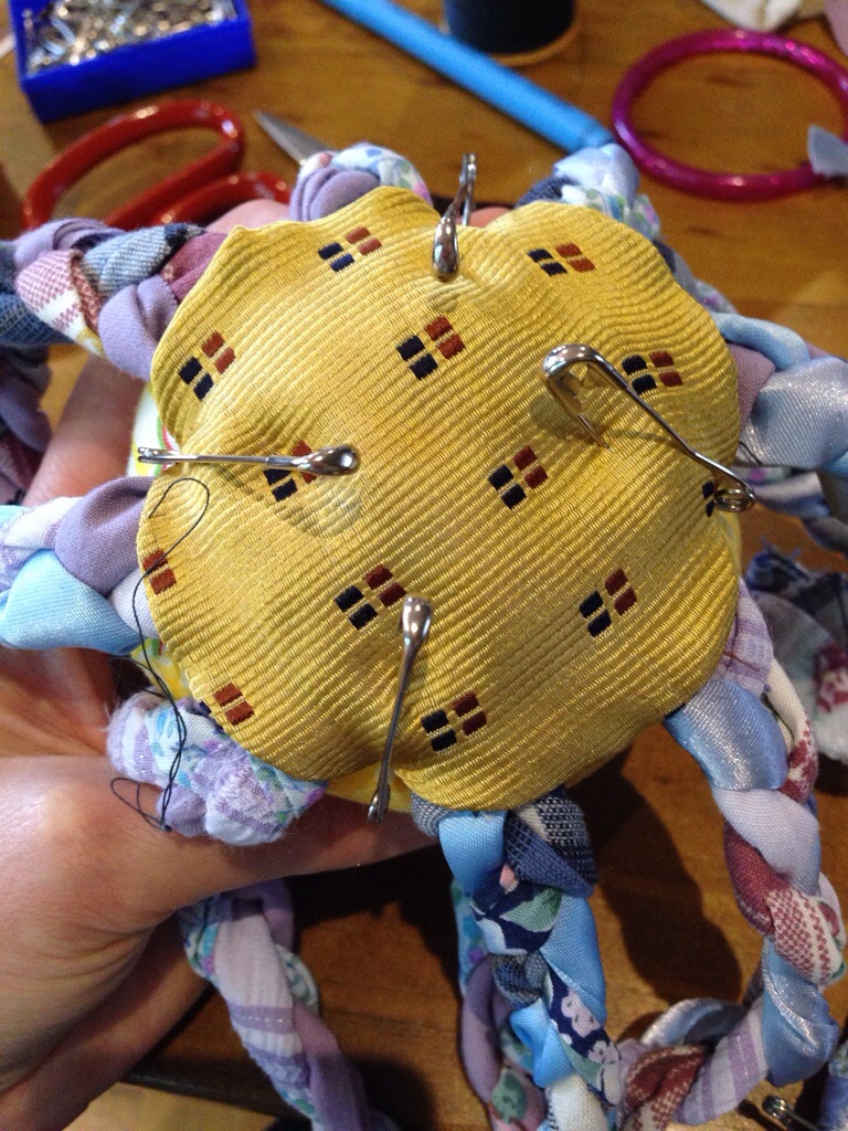 Top view of the bottom piece