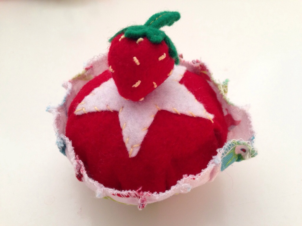 Felt strawberry
