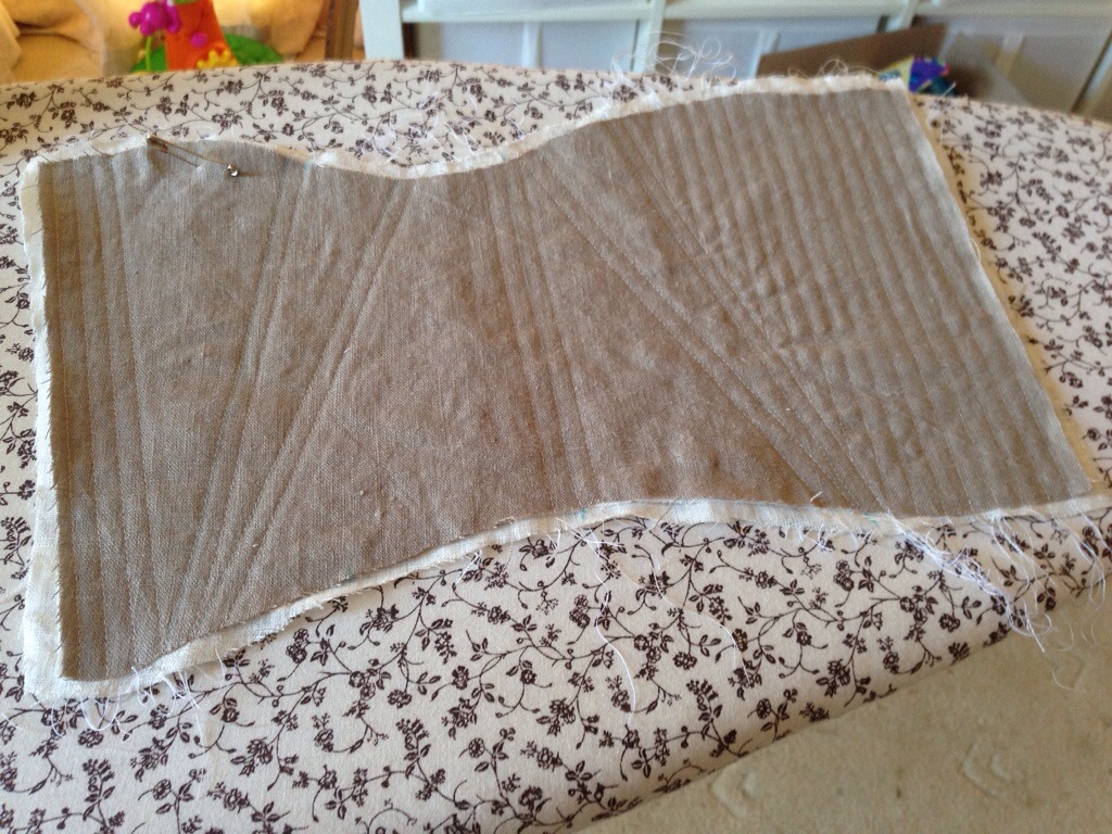 Boning channels in corset