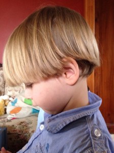 Will's long hair: covering up the cute.