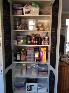 Disorganised pantry