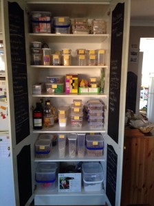 Organised pantry