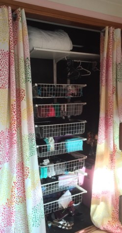 Isobel's full wardrobe