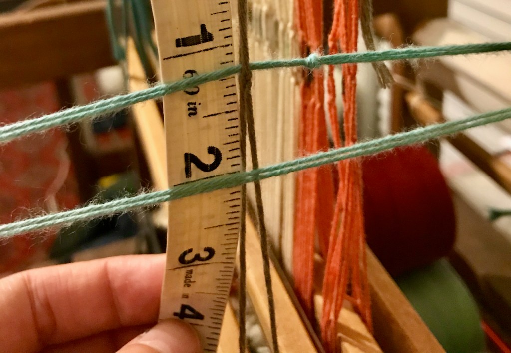 Picture showing the top half of the shed, a total of 3/4 inches